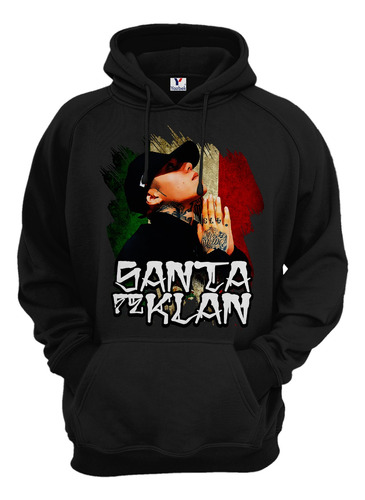 Sudadera Santa Fe Klan, Unisex Con Capucha Y Cangurera