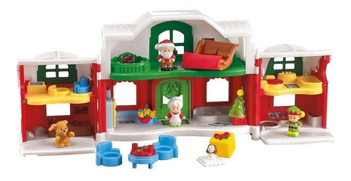 Juguete Fisher Price Cabaña Del Polo Norte De Santa