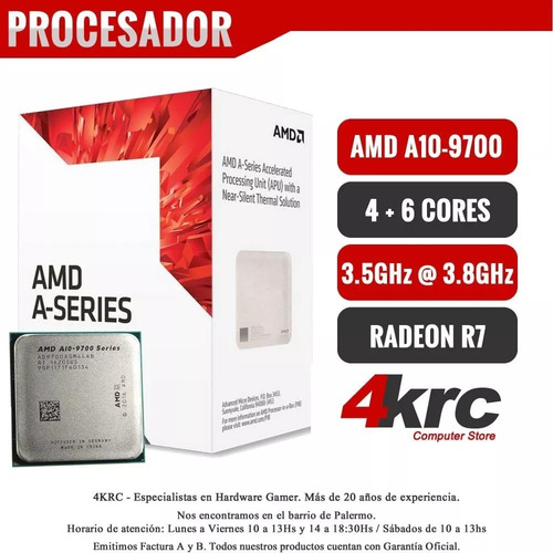Compra Pc Gamer Amd A10 9700 10 Nucleos Video R7 16gb Win10
