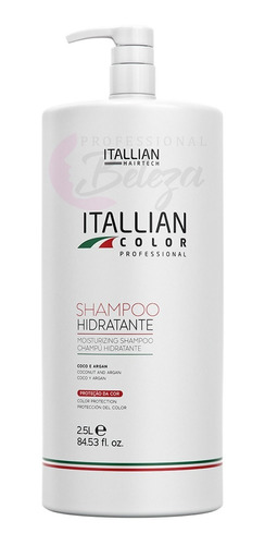 Imagem 1 de 1 de Shampoo Hidratante Lavatório Itallian Color Trivitt 2,5l
