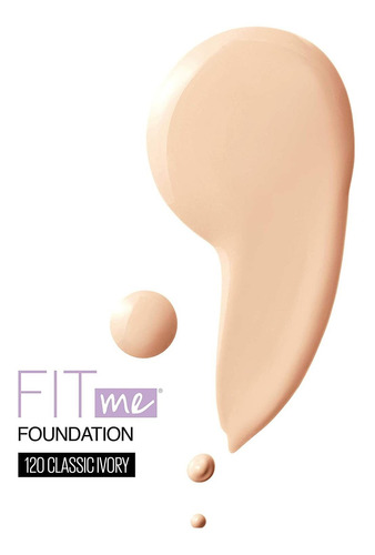 Base De Maquillaje Fit Me Dewy Smooth 120 De Maybelline New