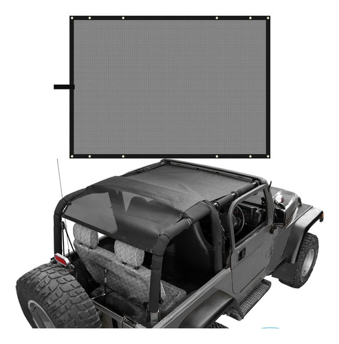 Parasol Tj Sunroof Cubierta De Malla Jeep Wrangler Tj 1...