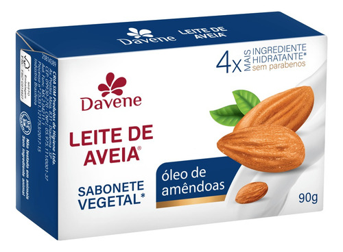 Kit C/24 Sabonete Davene Óleo De Amêndoas 90gr