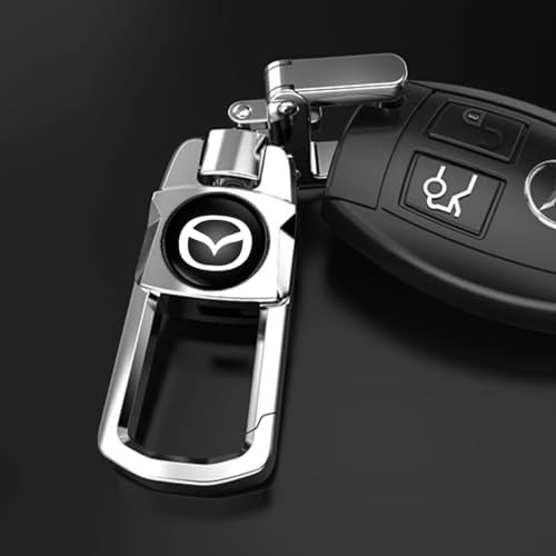 Llavero De Metal De Repuesto Para Mazda 3, 6, Cx-5, Cx-9, Cx
