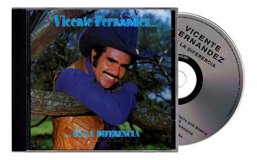 Vicente Fernandez - Es La Diferencia - Disco Cd