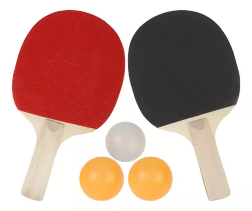 Kit 2 Raquete Tênis Mesa Ping Pong Profissional