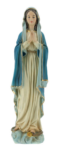 Figura Resina Inmaculada Concepción Italiano Paben 19cm