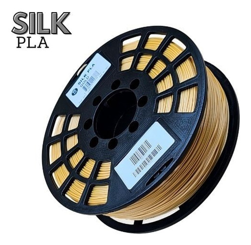 Filamento Pla+ Silk Dorado Para Impresoras 3d