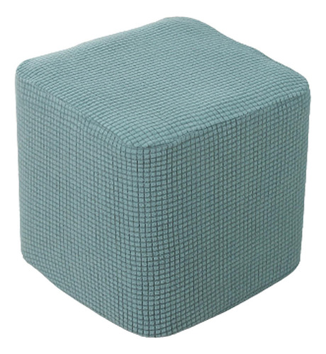 3 Funda Elástica Otomano Plegable Almacenamiento Verde