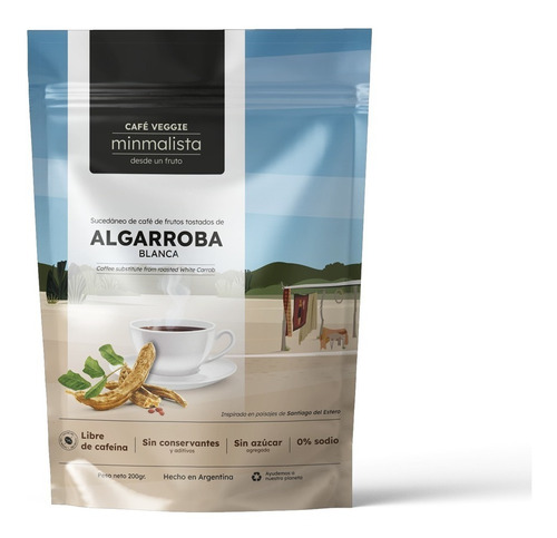 Café Veggie De Algarroba Blanca - Sucedáneo De Café