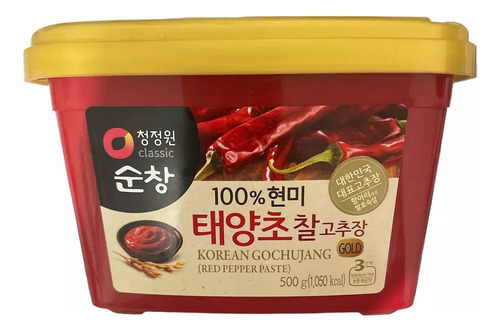 Pasta De Chile Coreana 500g Salsa De Pimiento Rojo