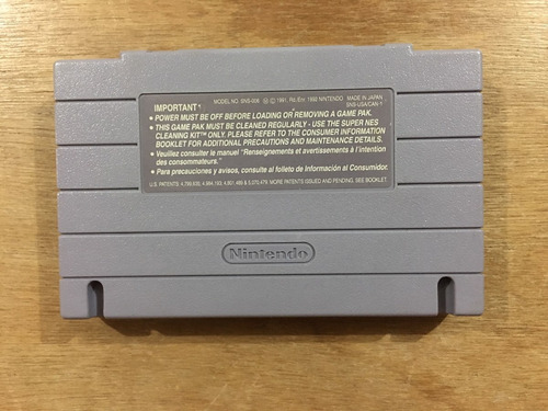 Super Ghouls N Ghosts Para Super Nintendo / Snes Buen Estado