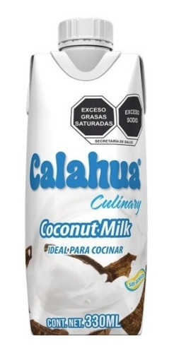 Leche De Coco Calahua Culinary 330ml (12piezas)