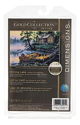 Dimensiones Gold Collection Kit De Punto De Cruz Contado, Mo