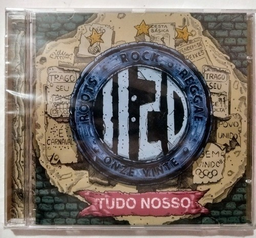 Cd Onze 20 Tudo Nosso Novo Lacrado Original + Brinde