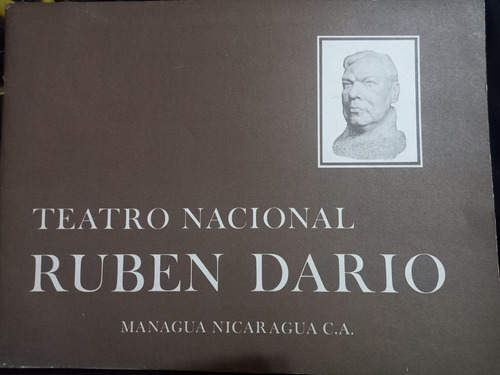Folleto Arquitectónico Teatro Nacional Rubén Darío Managua