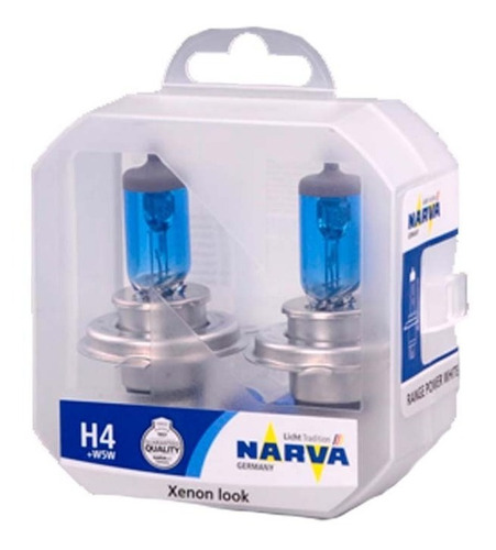 Par De Bombillos Narva H4 100/90w 4500k Luz Día