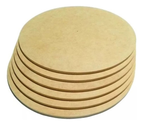 50 Circulos De 6 Cm En Mdf De 3 Mm | Taller Oficios Varios