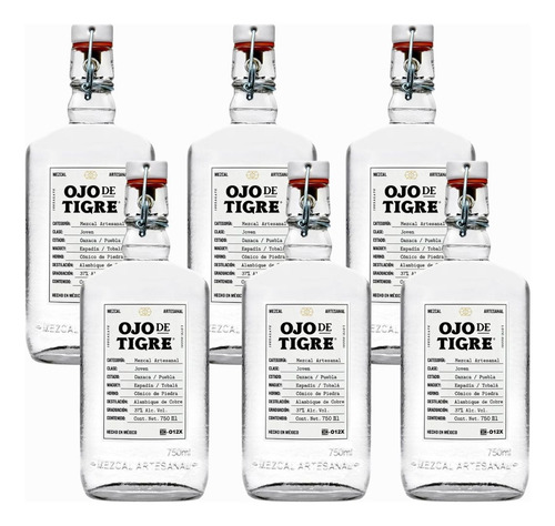 Mezcal Ojo De Tigre Joven 750 Ml