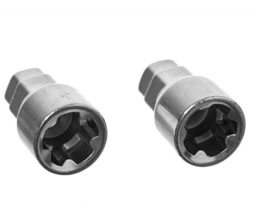 Imagen 8 de 12 de Seguro Rueda Antirobo 4 Bulones 8 Iael Fiat Mobi 16/18