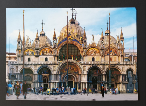 Cartão Postal: Itália - Veneza/ Basílica De São Marcos. Facc