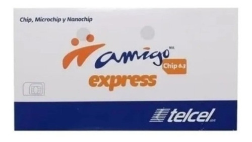 Tarjeta Sim Chip Telcel 2g 3g 4g  Lada 395 Sn Juan Los Lagos