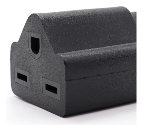 Adaptador De Enchufe De 3 Clavijas Americano A 5-15p A 6-15r