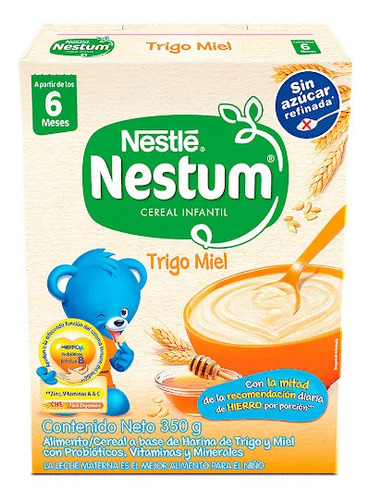 Cereal Nestum Trigo Miel - Unidad a $1625