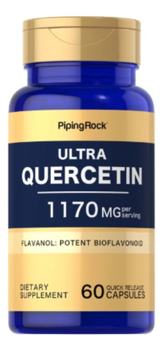Quercetina Ultra 650 Mg 60 Cápsulas De Liberación Rápida