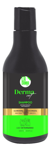 Shampoo Derma Vet Antibacteriano La Damia Pet 300ml