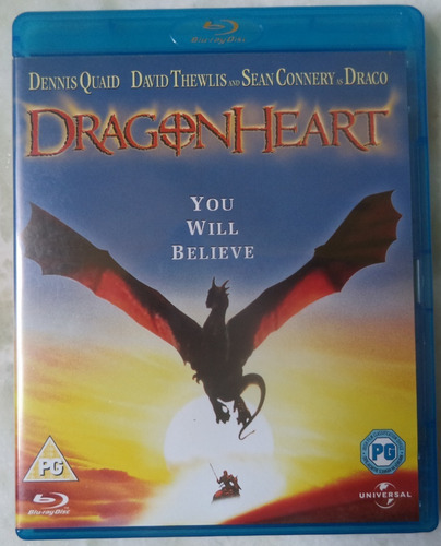 Blu-ray Original Dragon Heart - Coração De Dragão - Imp. (Usado)