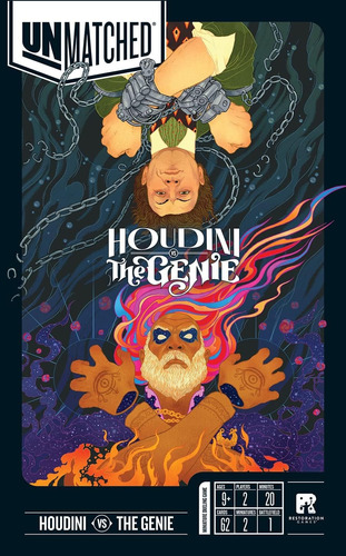 Unmatched Houdini Vs Genie Genio Restoration  Juego Mesa