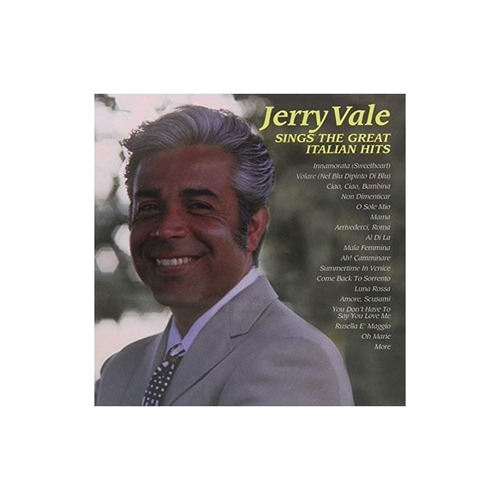 Vale Jerry Jerry Vale Sings The Great Italian Hits Usa Cd