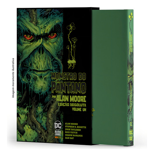 Monstro do Pântano por Alan Moore Vol. 1: Edição Absoluta, de Moore, Alan. Editorial Panini Brasil LTDA, capa dura em português, 2021