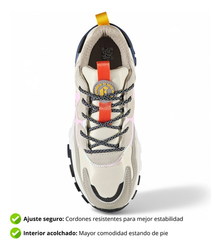 Zapatilla Mujer Urbana Deportivas Filament Grous 36 Al 41