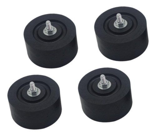 4x Ar Condicionado Anti Vibração Almofada 8,5 Cm X 4,3 Cm