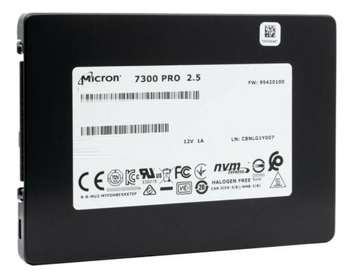 Ssd Micron 7300 Max 3.2tb U.2 Nvme 2.5 Pcie Servidor