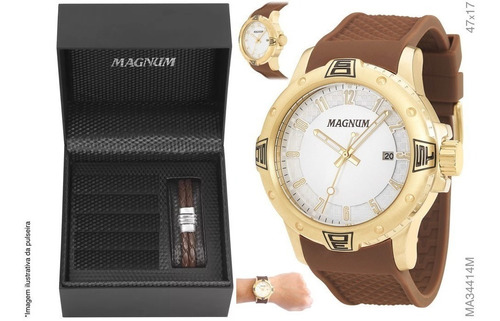 Relógio Magnum Masculino Ma34414m Original + Brinde + Nf