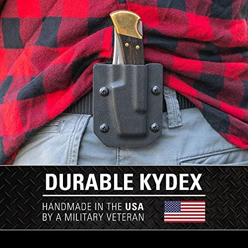 Funda Kydex Con Clip Y Transporte Para El Cuchillo De Bolsil