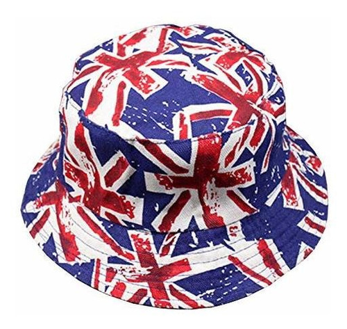 Sombrero Gorra Pesca Roffatide Unisex Union Jack Bandera Cub