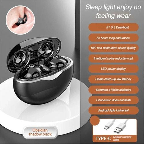 Mini Auriculares Semiintraurales Inalámbricos Bt5.3 S800
