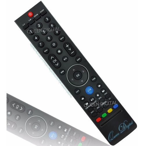 Control Remoto Led Cr-fd06 Para Hitachi Philco Sanyo Noblex