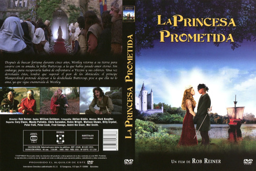 La Princesa Prometida (1987) Cary Elwes - Dvd