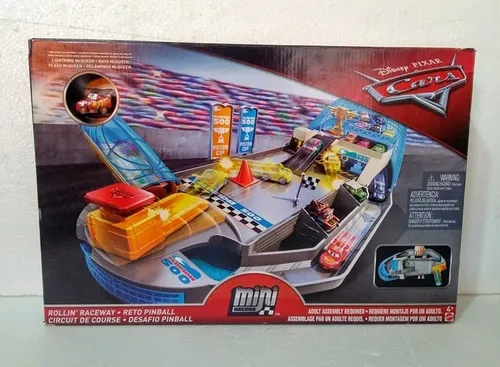 Pista Cars Desafio Paintball Mini Racers Disney Rayo Mcqueen