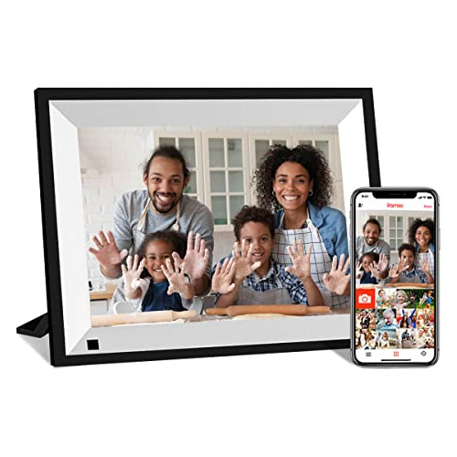 Jren Digital Photo Frame,10.1 Inch Smart Digital Picture Fra