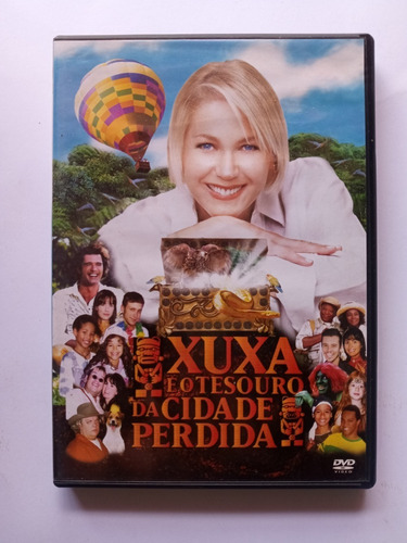 Dvd Xuxa E O Tesouro Da Cidade Perdida Original