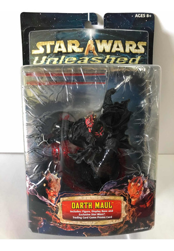 Darth Maul Unleashed Star Wars Tarjeta Mint