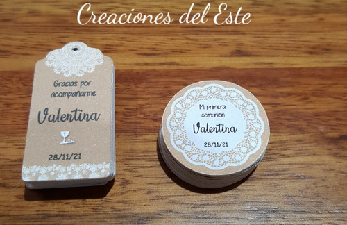 Imagen 3 de 10 de Tags Personalizadas + Stickers20 + 20 Unidades