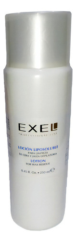Locion Liposoluble Exel Limpieza Post Depilación X 250ml