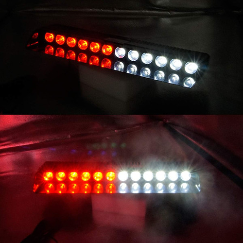 Aviso De Perigo De Luz Com Luzes Estroboscópicas De Emergênc